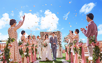 人気リゾート結婚式|ロイヤル ハワイアン ウェディング|L