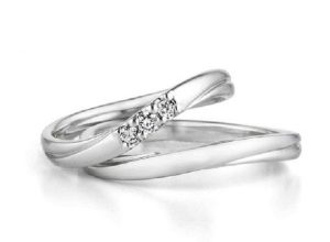 ウェーブ｜結婚指輪｜結婚式｜指輪