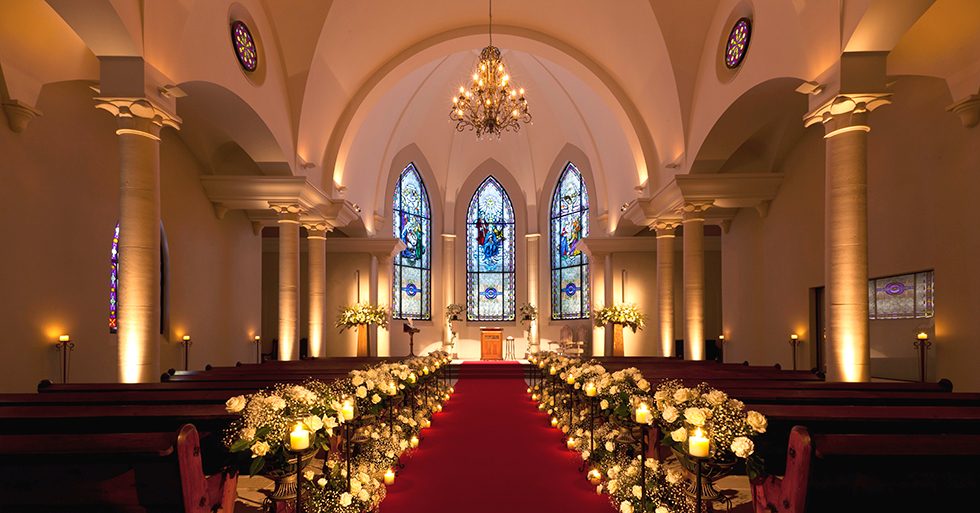 教会の結婚式