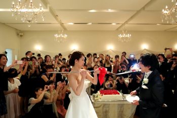 レストラン・ゲストハウスの結婚式演出