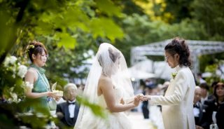 ガーデン人前式｜結婚式・挙式