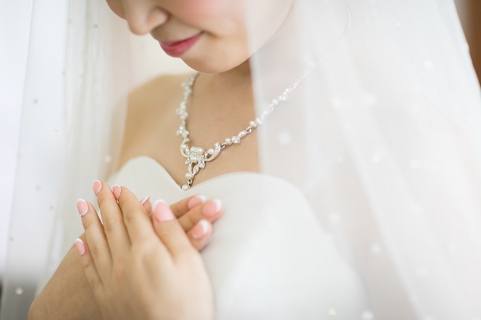 ピンクネイル|花嫁|結婚式