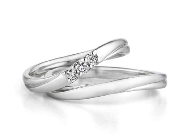 ウェーブ｜結婚指輪｜結婚式｜指輪