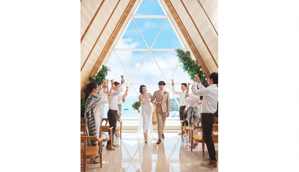 人気リゾート結婚式｜奏・葵の教会｜D